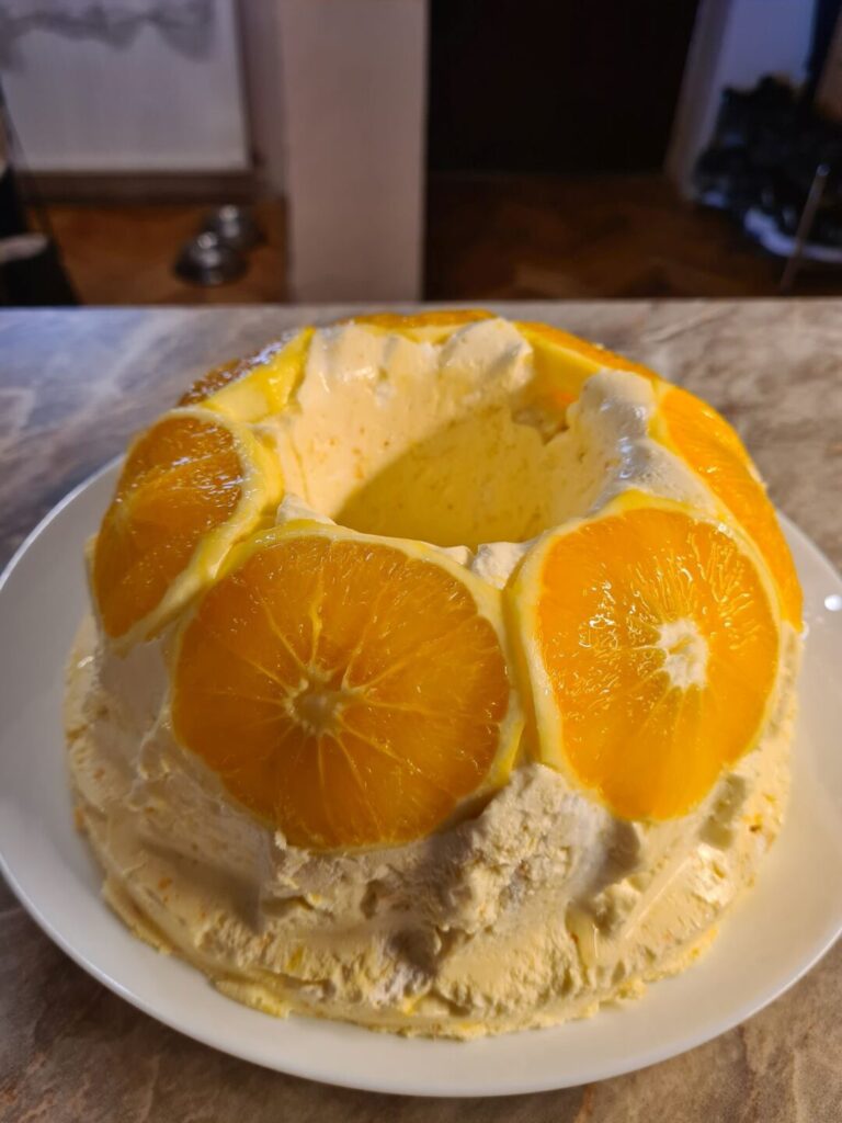 Kuglof od krema od 4 pomorandže 4 Kuglof od narandže