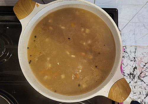 Prava kafanska teleća čorba (uz 2 tajna sastojka) 3 Teleca corbica priprema 2 Prava kafanska teleća čorba (uz 2 tajna sastojka)